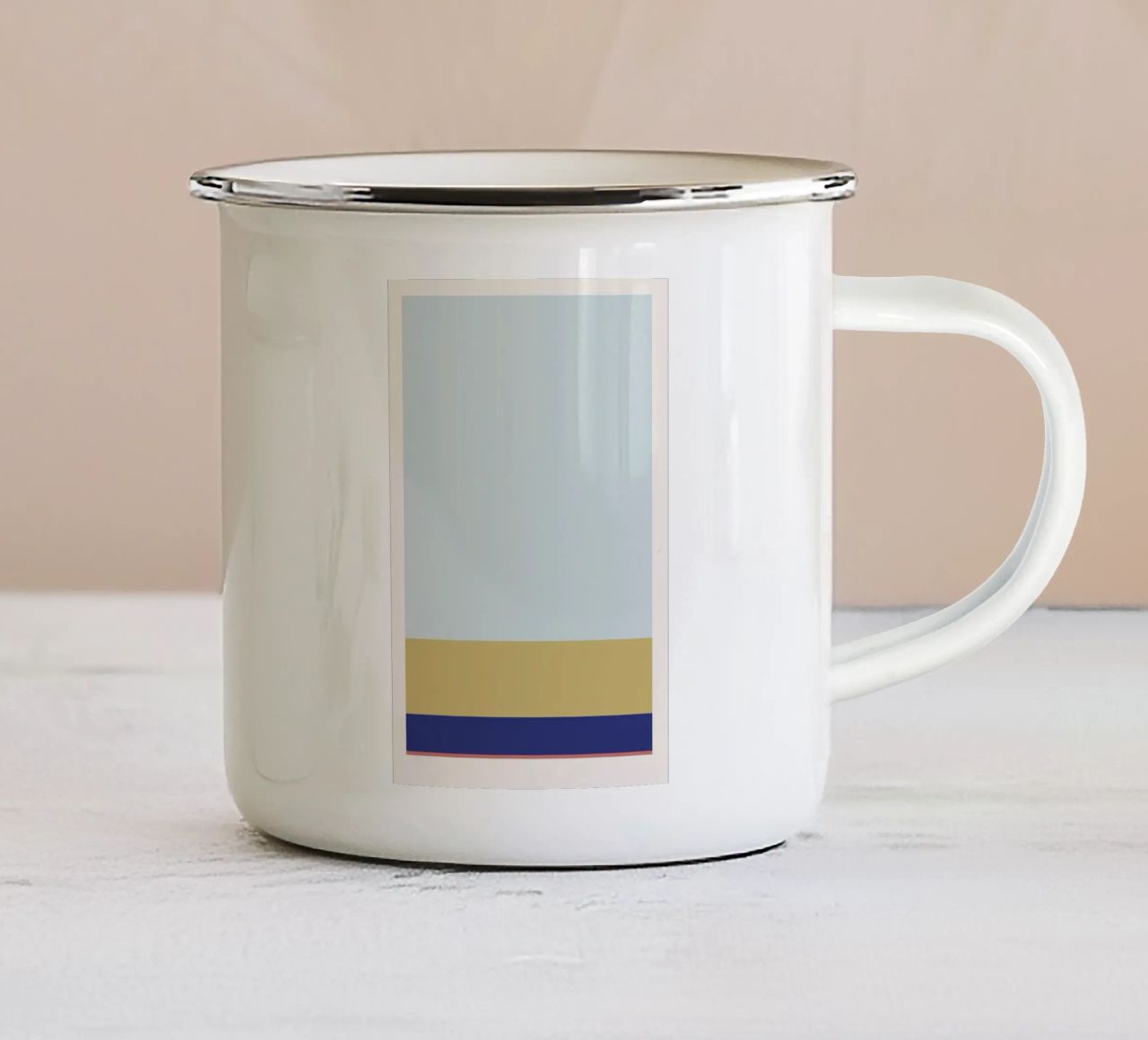 Stripe Light 2 tazza in smalto da 170QM