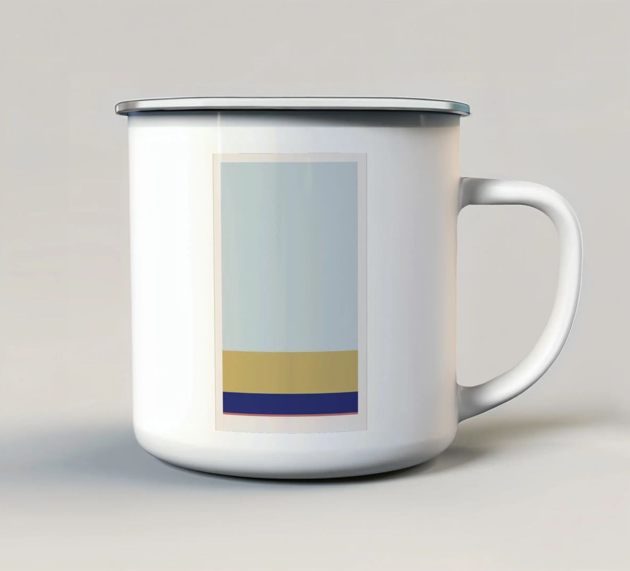 Stripe Light 2 tazza in smalto da 170QM
