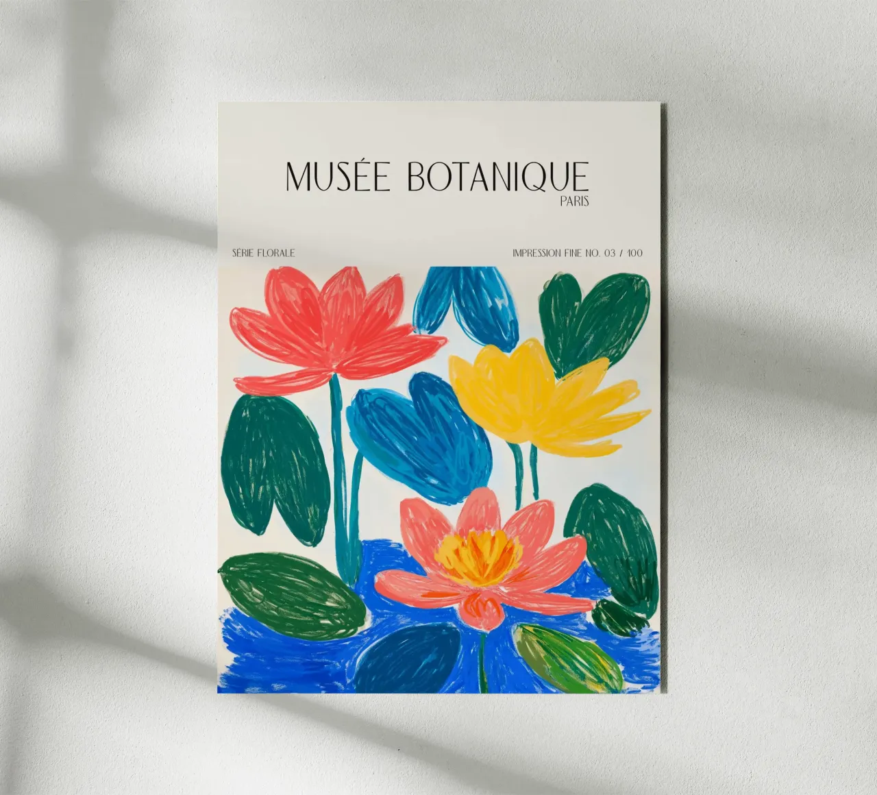 Musée Botanique No 08 alluminio dibond da treechild