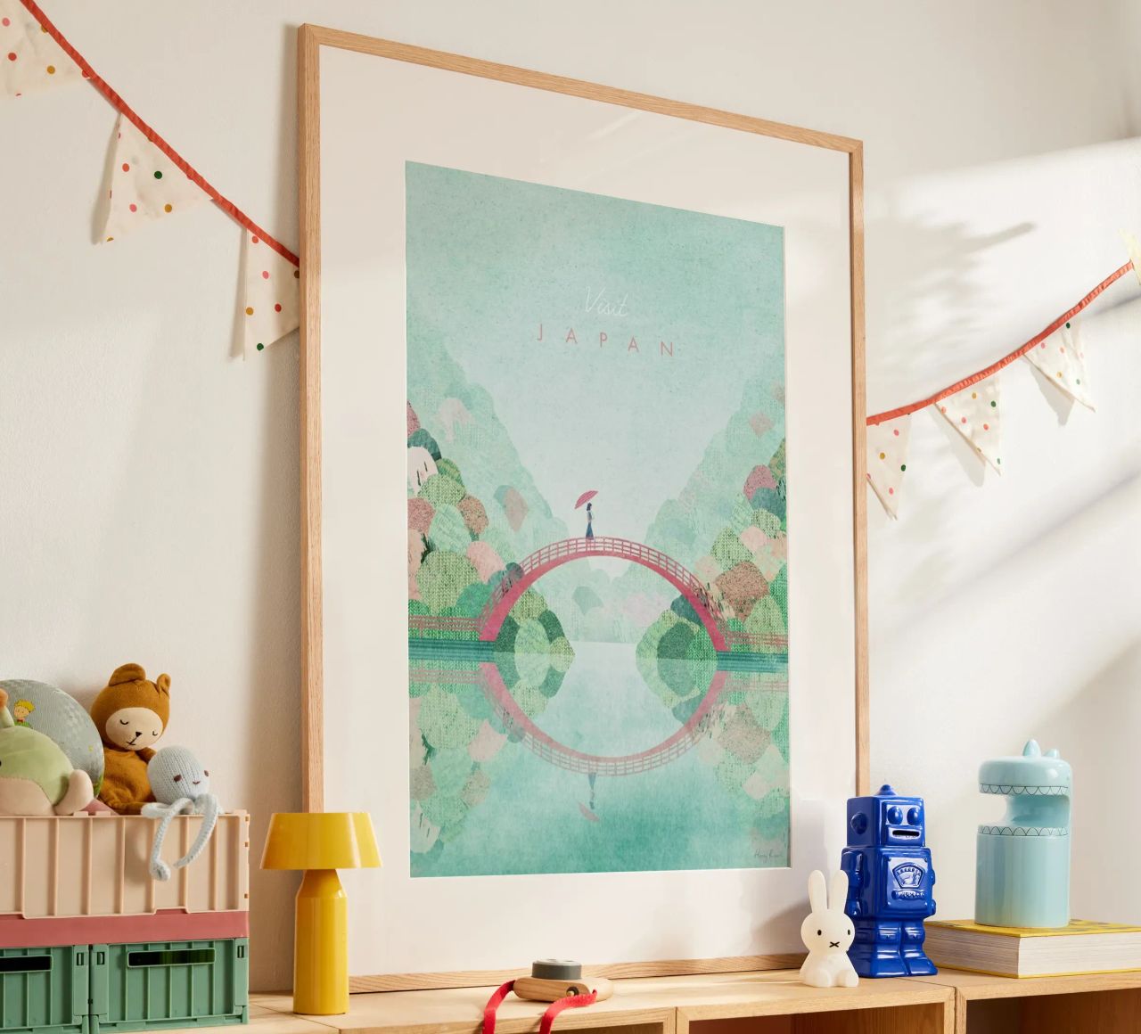 Japan, Autumn Poster von Henry Rivers