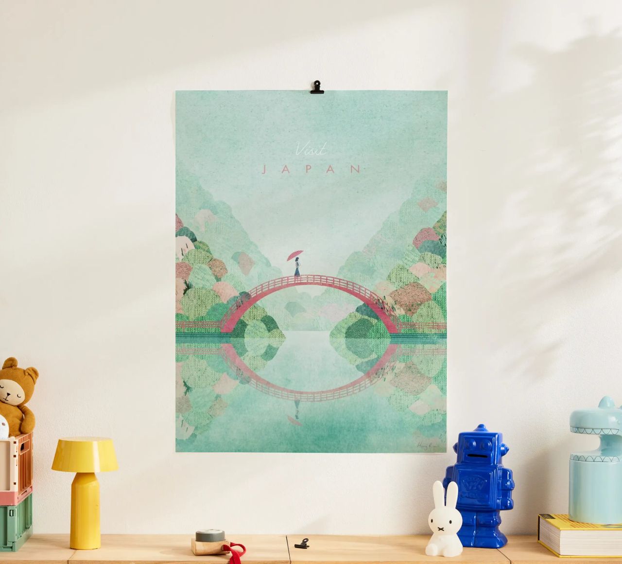 Japan, Autumn Poster von Henry Rivers