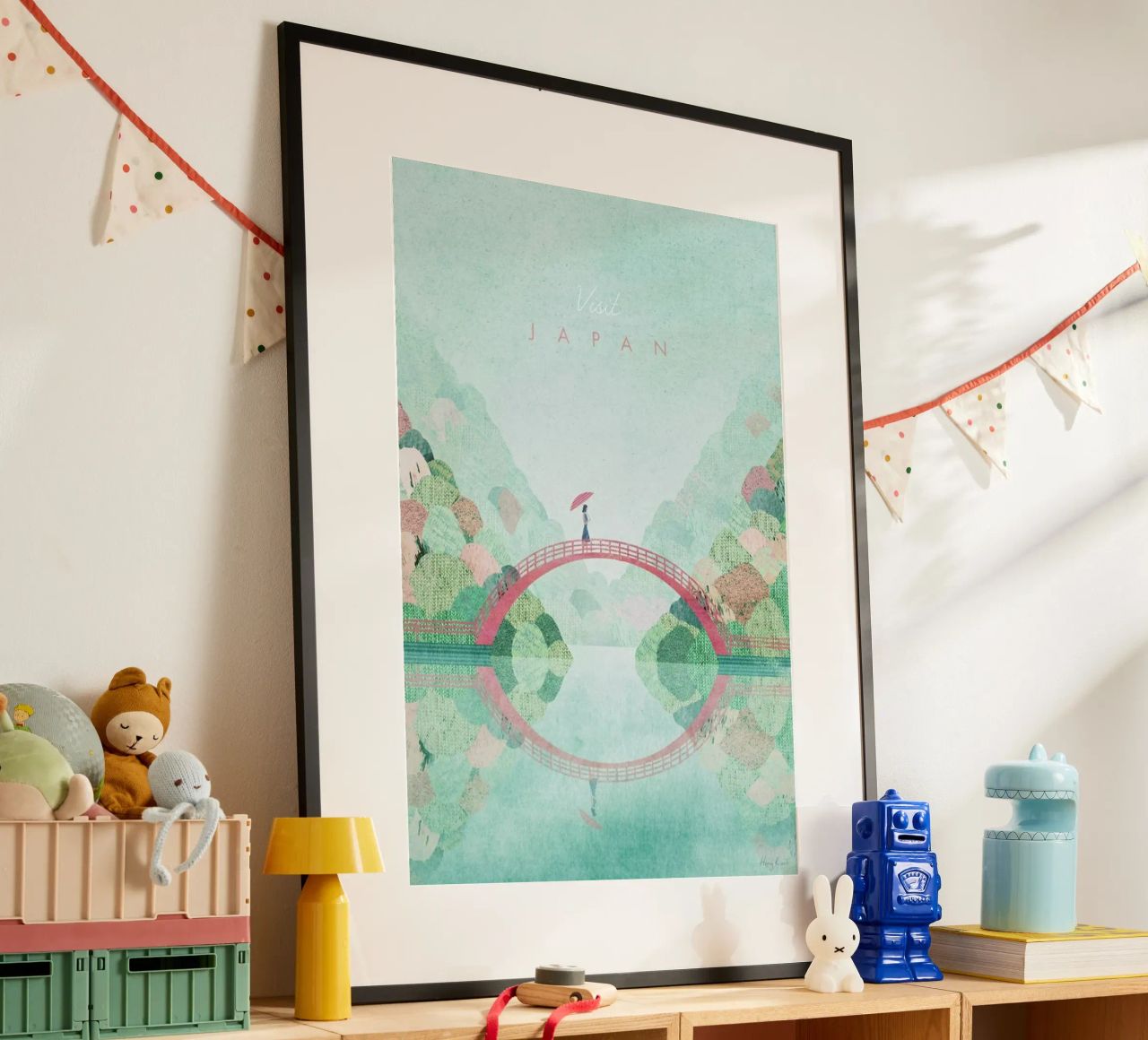 Japan, Autumn Poster von Henry Rivers