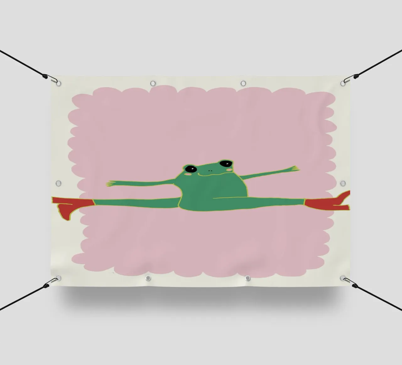 flying frog telo in pvc da thesoulhugclub