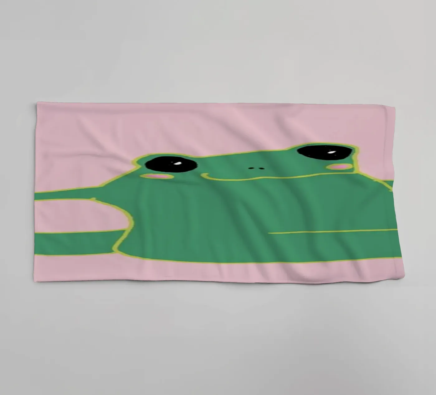 flying frog towel by thesoulhugclub