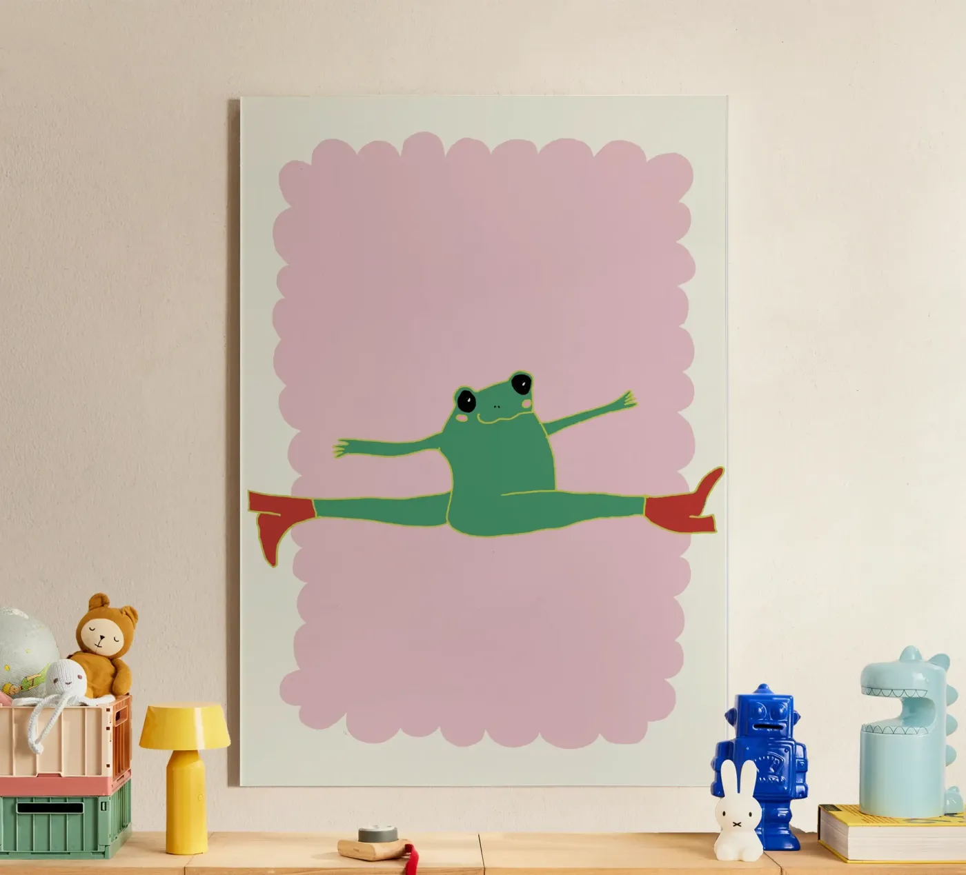 flying frog Acryl-Glas von thesoulhugclub