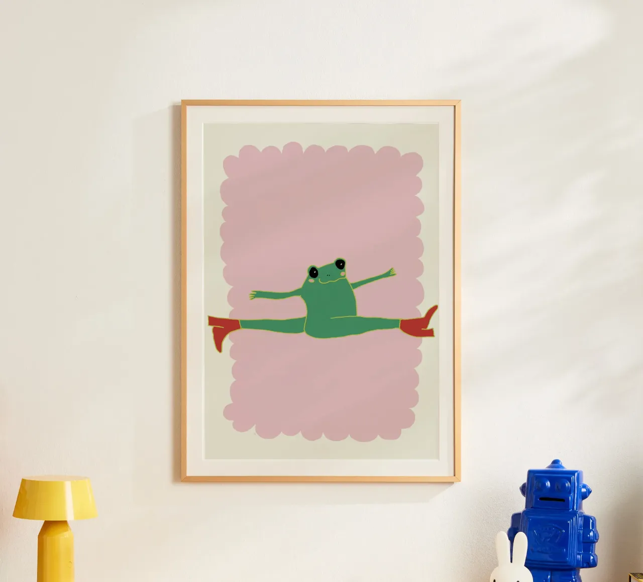flying frog poster da thesoulhugclub