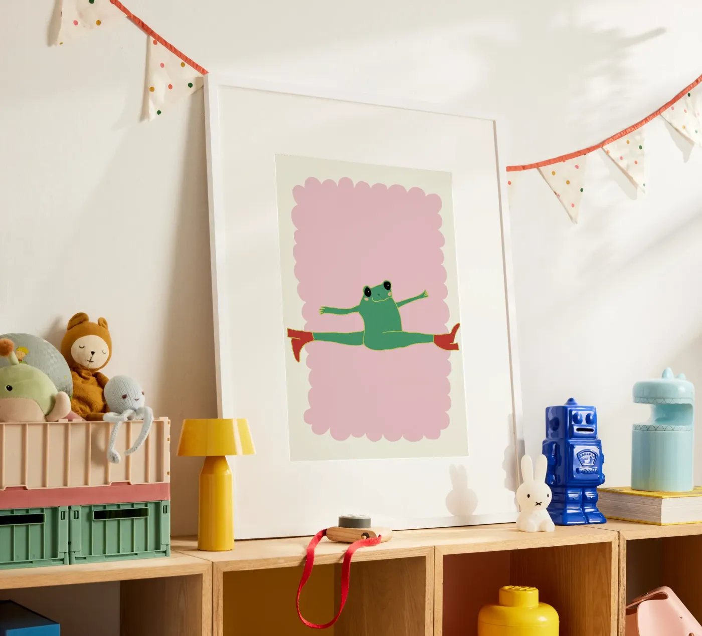 flying frog Poster von thesoulhugclub