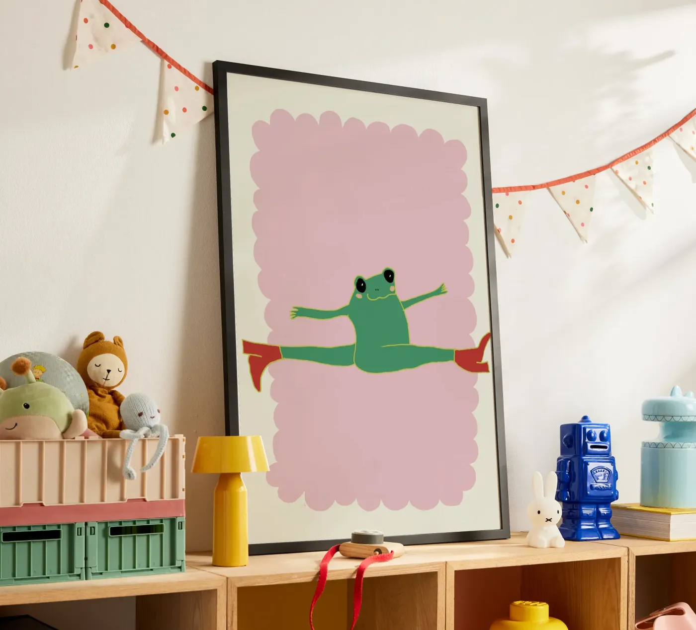 flying frog Poster von thesoulhugclub