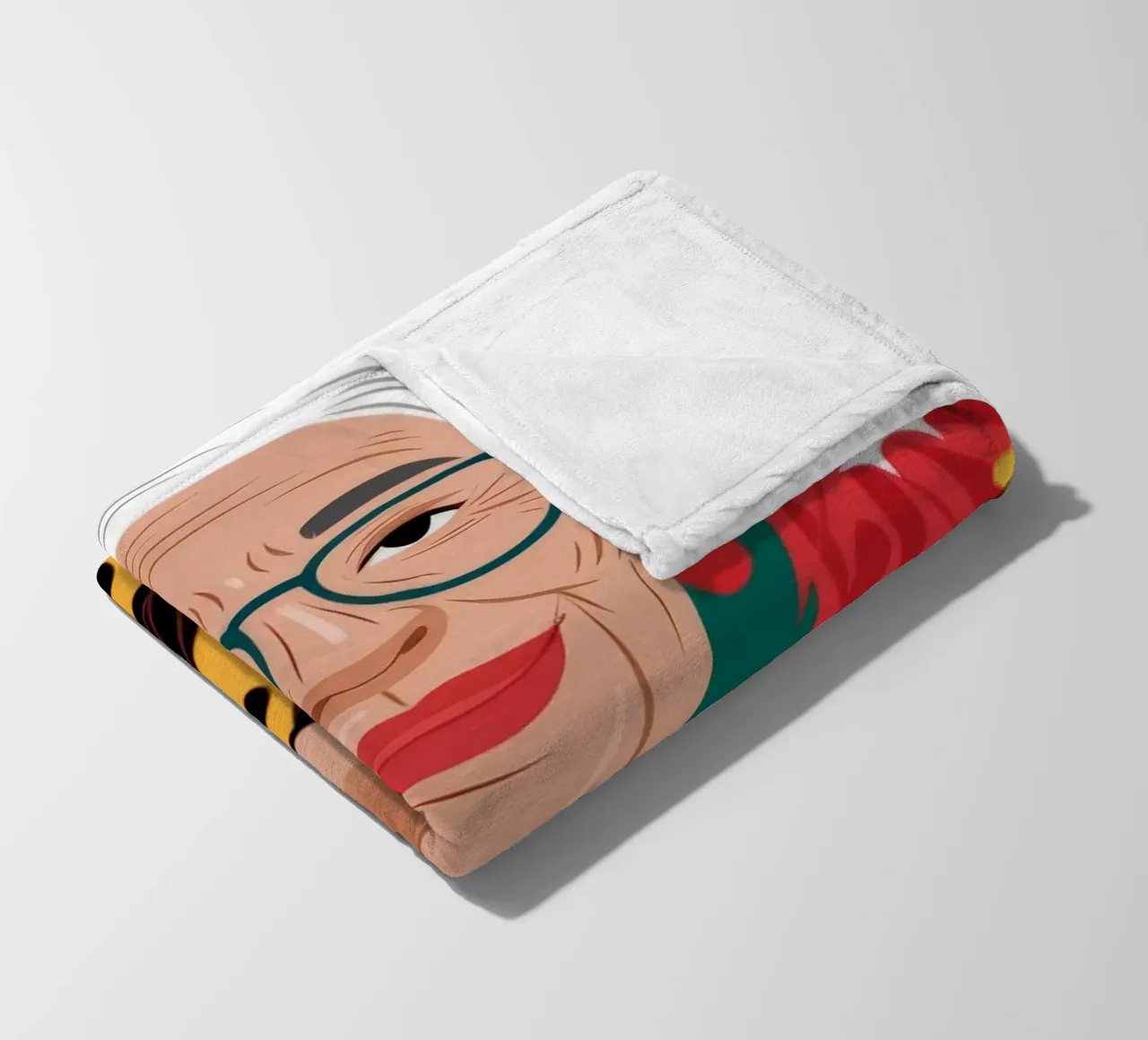 Sambuco tropicale vibrante coperta in pile da Atelier Tiga