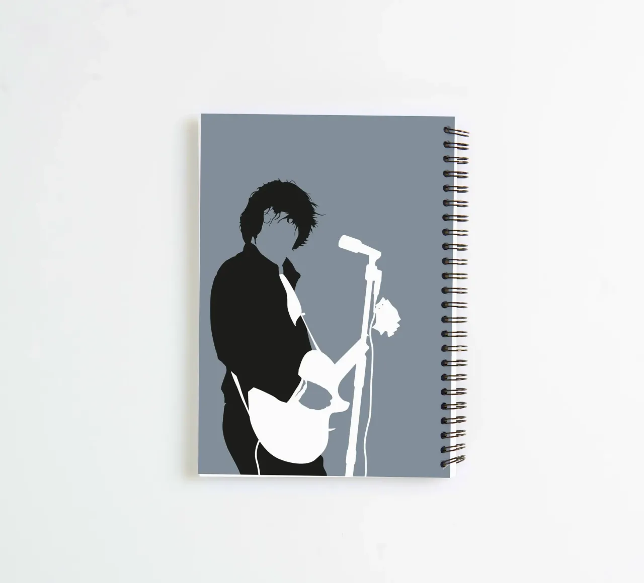No137 Creedence Clearwater Revival spiral notebook by Iconic Rockstars