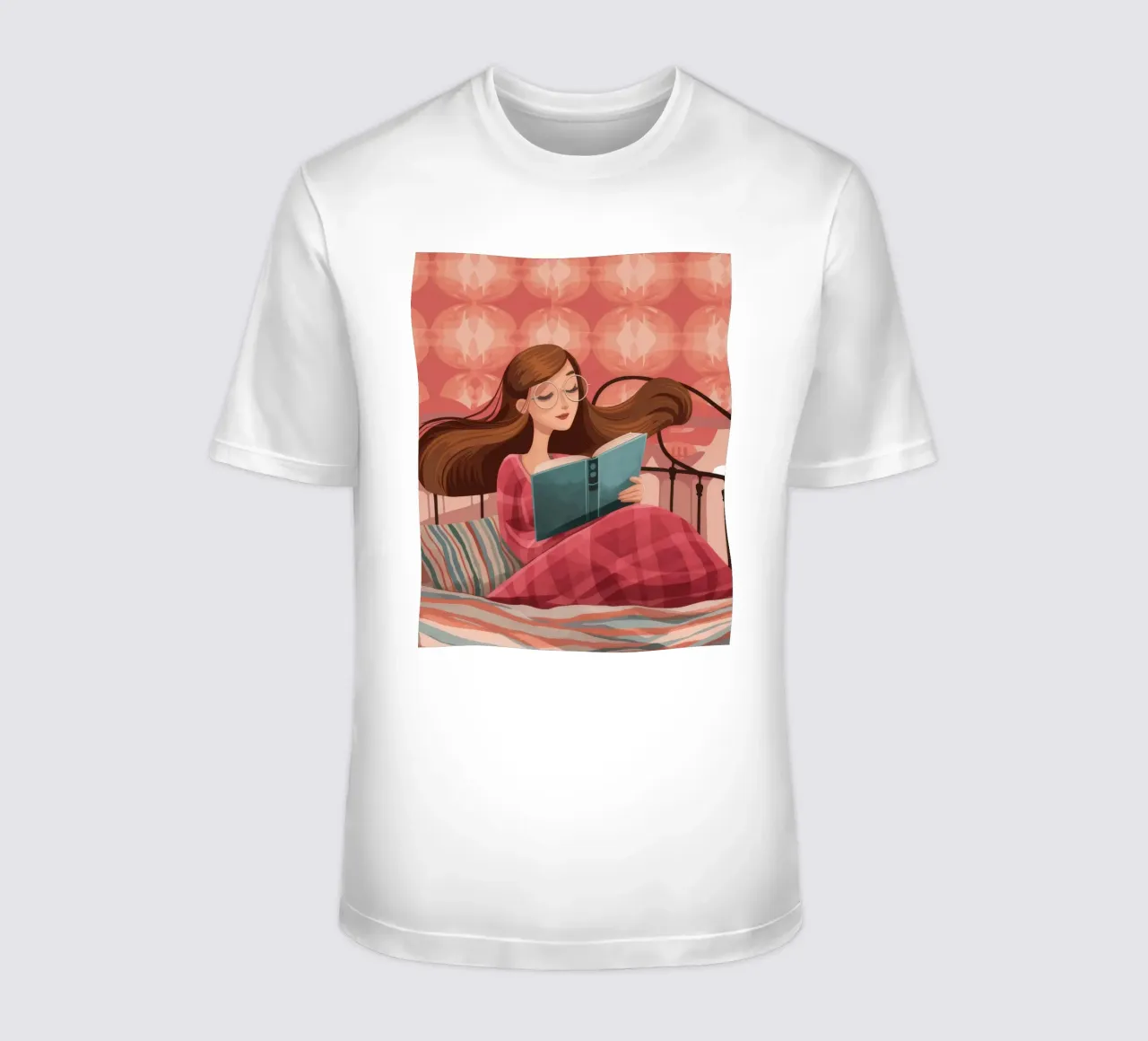 Gelassener Lesemoment T-Shirt von Atelier Tiga