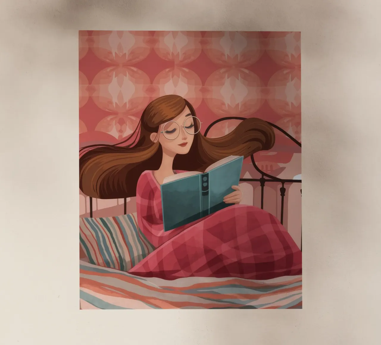 Serene Reading Moment backlit film by Atelier Tiga