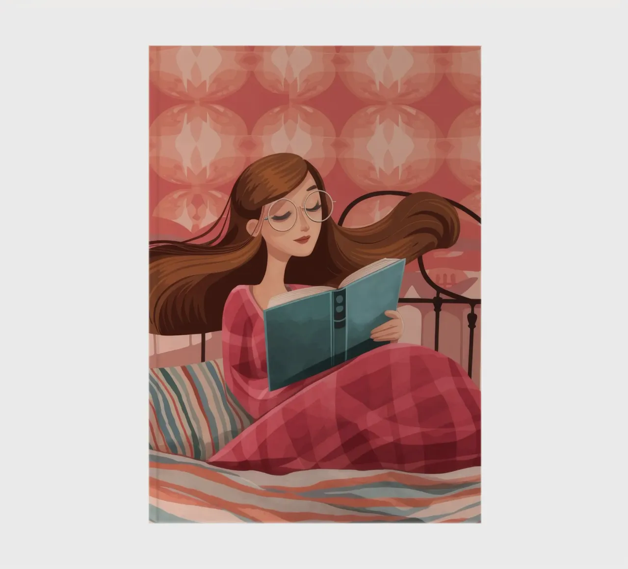 Serene Reading Moment notebook by Atelier Tiga