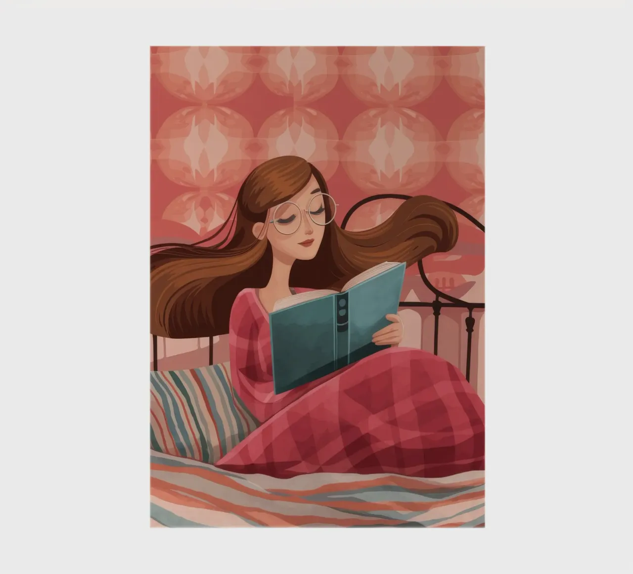Serene Reading Moment notebook by Atelier Tiga