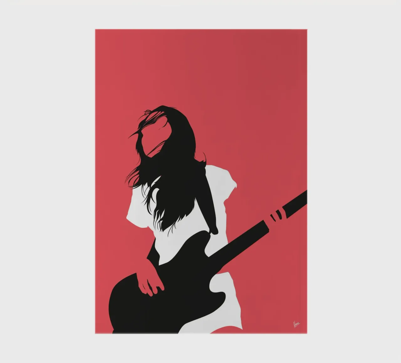 No142 Meg Myer notebook by Iconic Rockstars