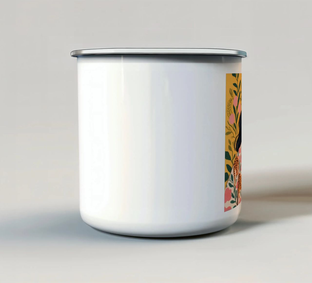 Dichiarazione di moda selvaggia tazza in smalto da Atelier Tiga
