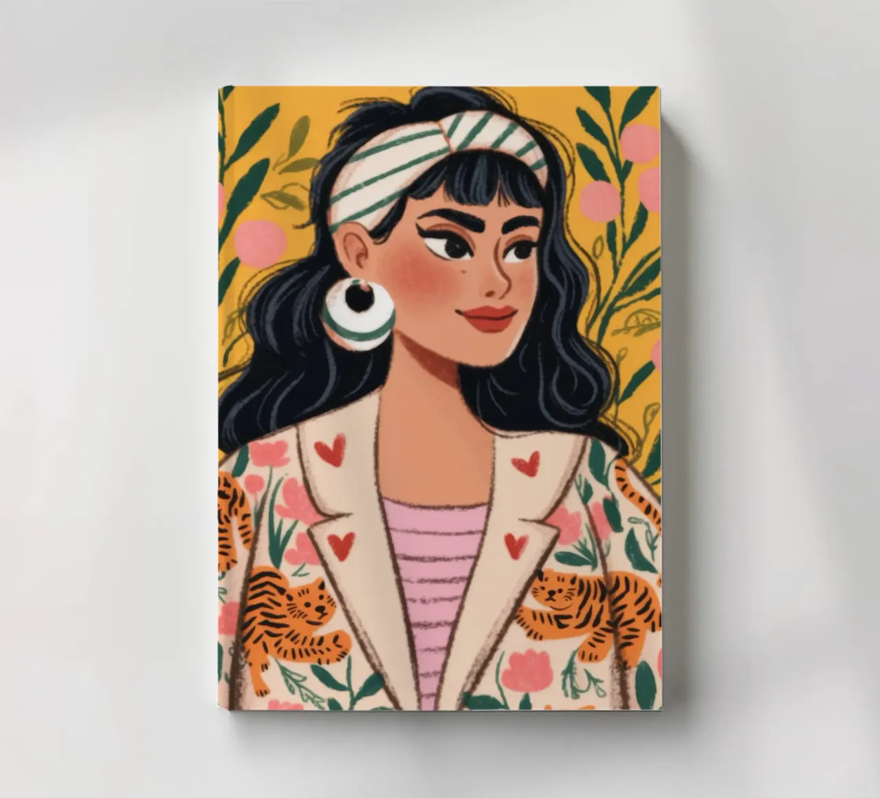 Déclaration de mode sauvage carnet de notes de Atelier Tiga