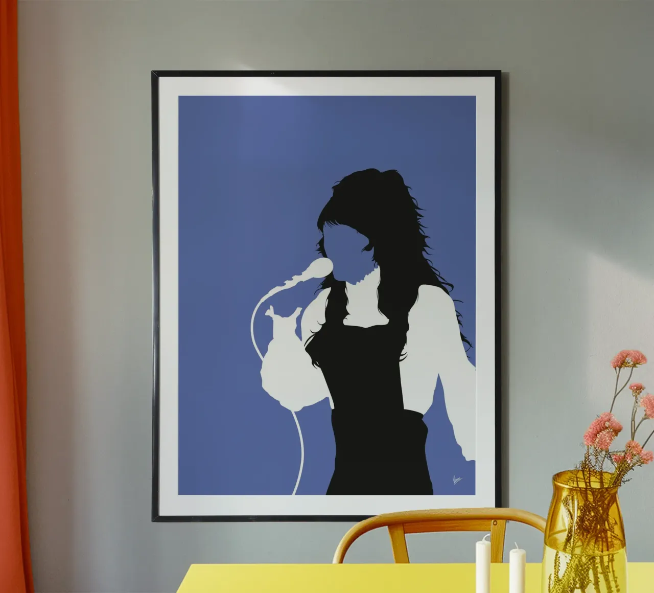 No148 CARPENTERS poster da Iconic Rockstars