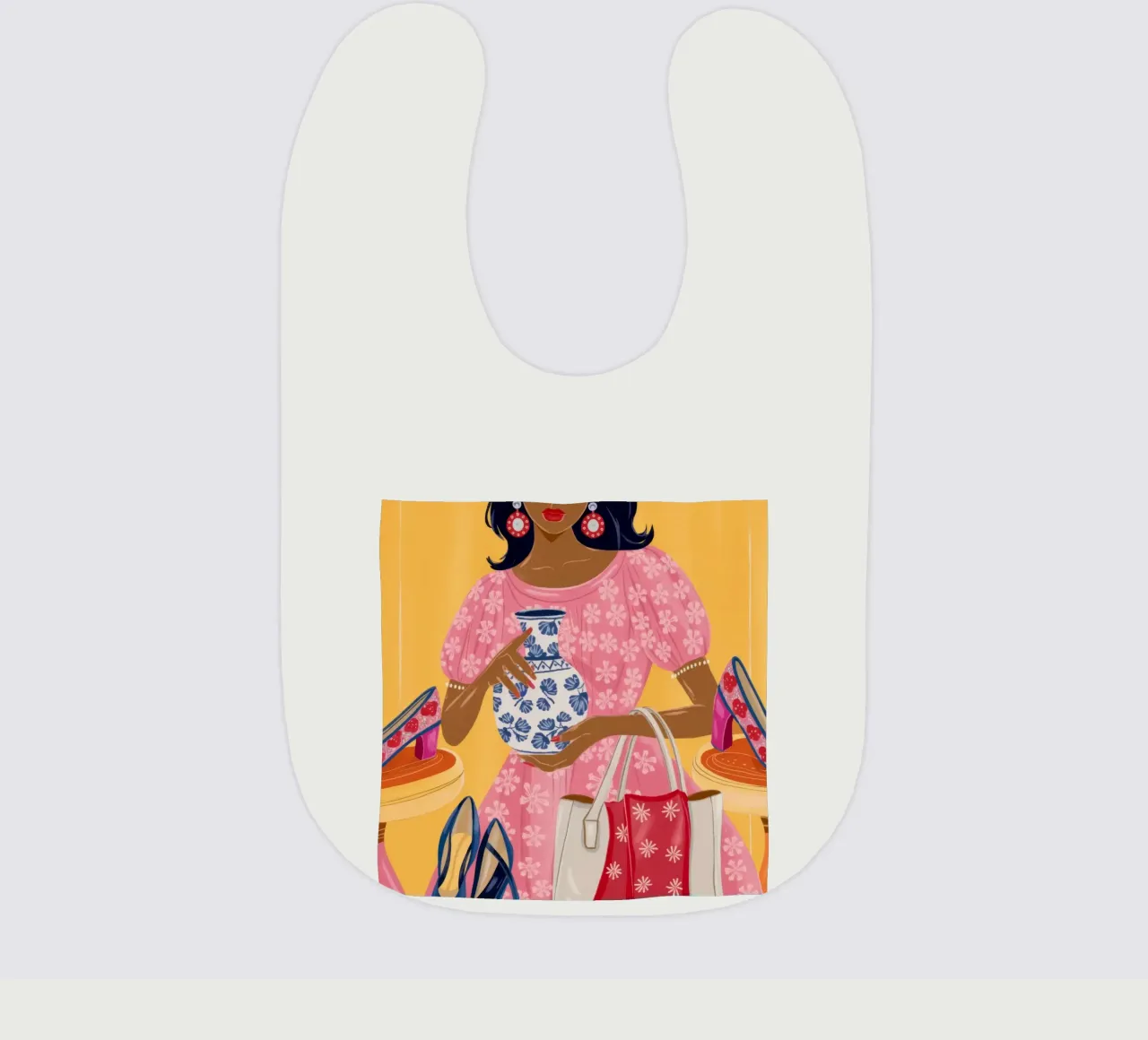 Shopping chic bavaglino da Atelier Tiga