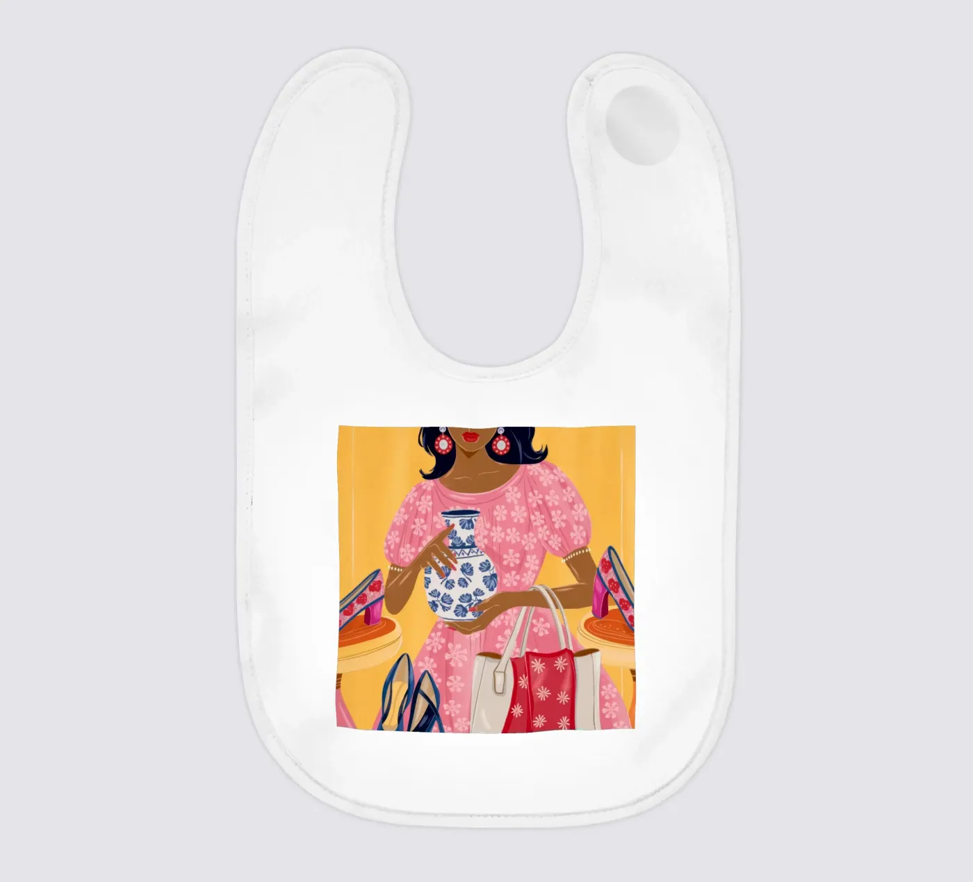 Shopping chic bavaglino da Atelier Tiga