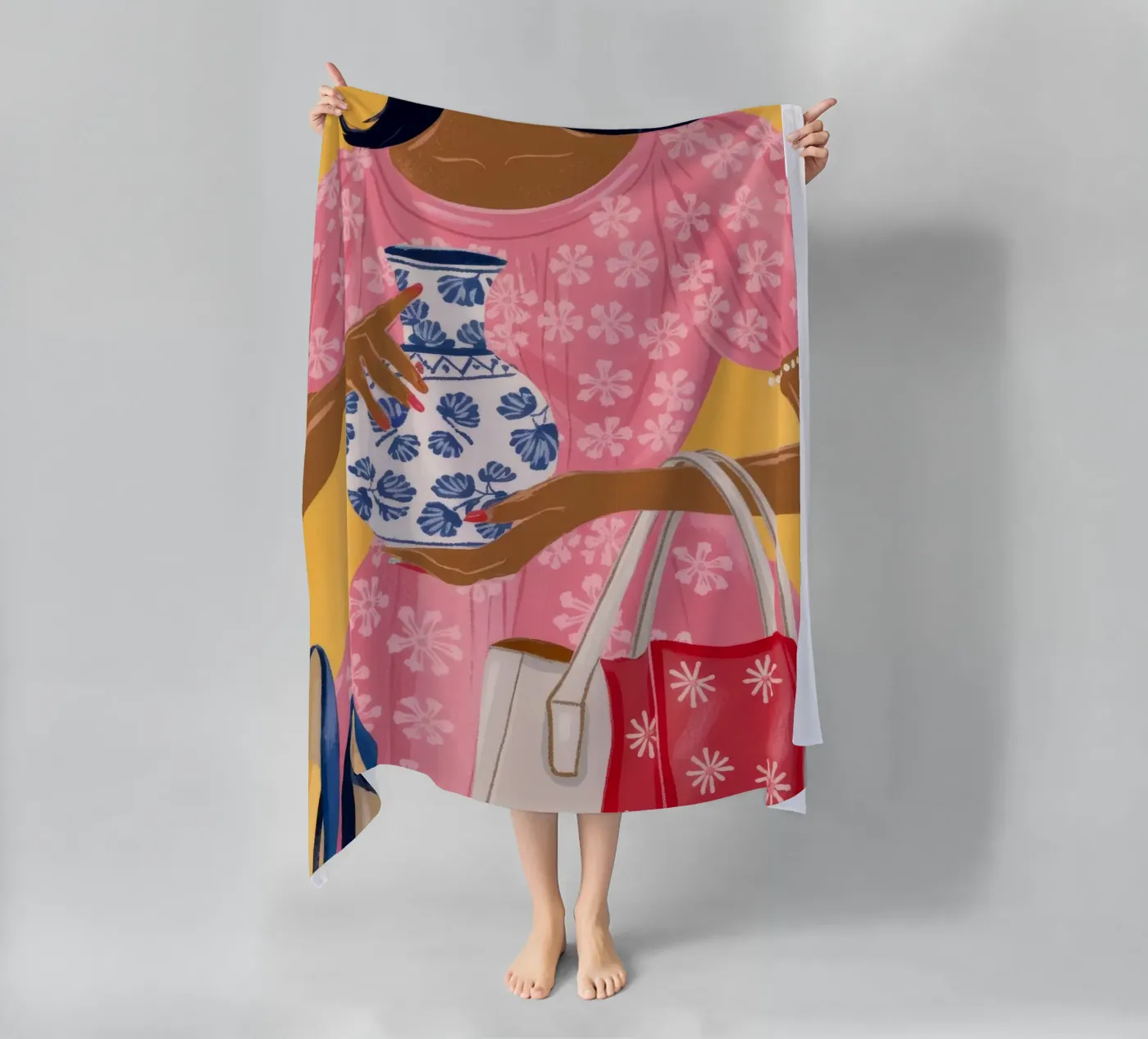 Shopping chic telo mare da Atelier Tiga