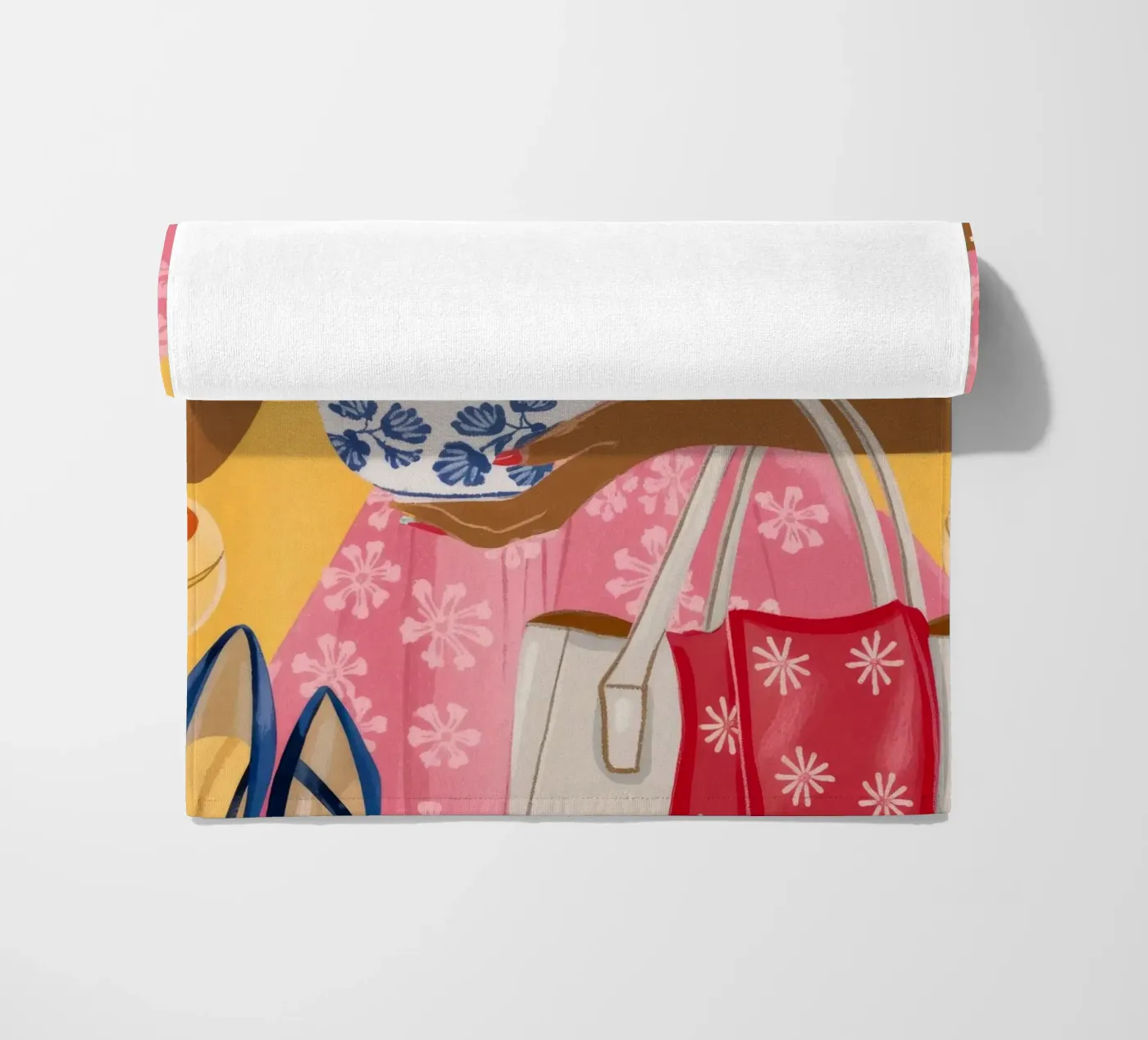 Shopping chic telo mare da Atelier Tiga