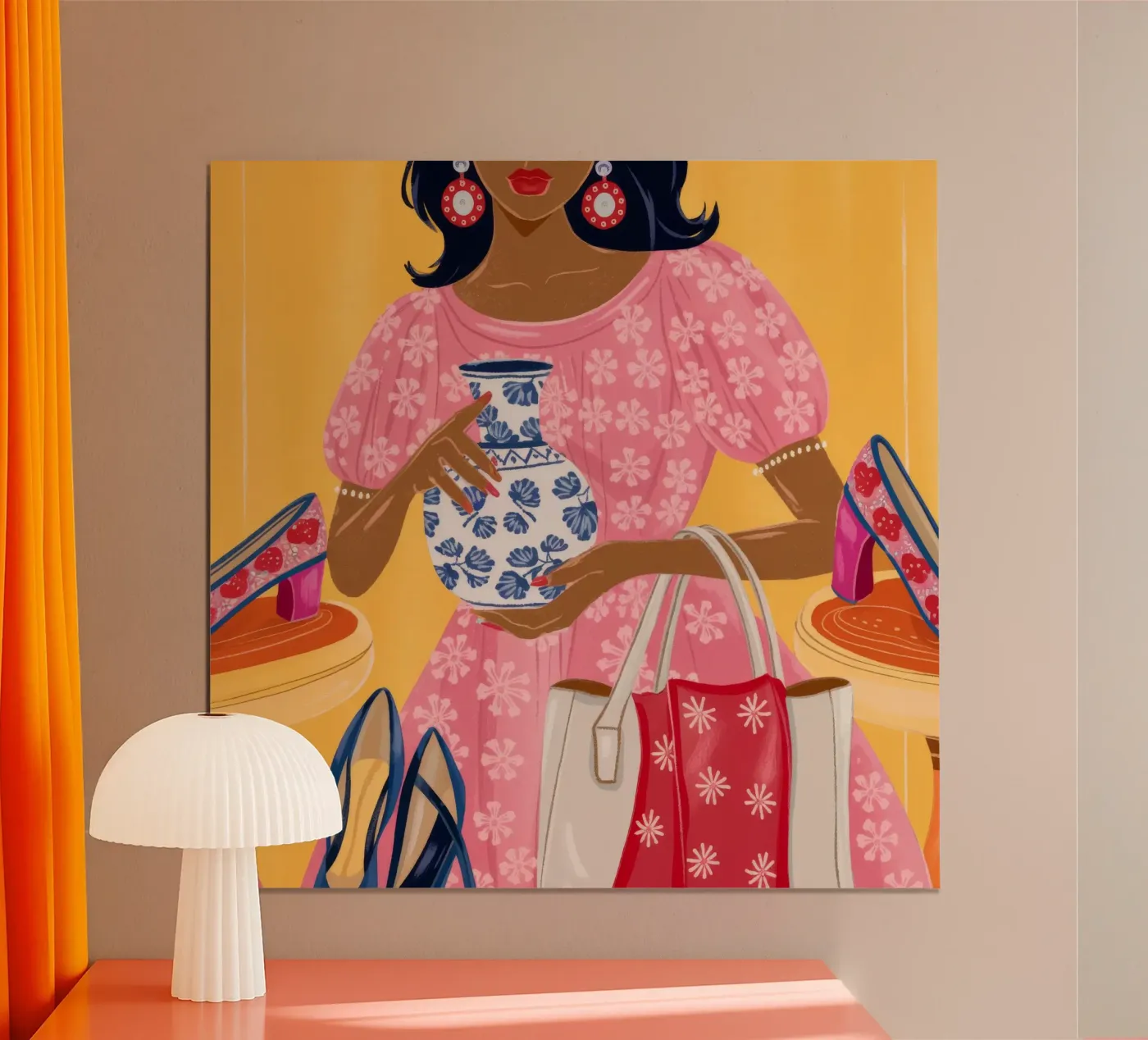 Shopping chic poster da Atelier Tiga