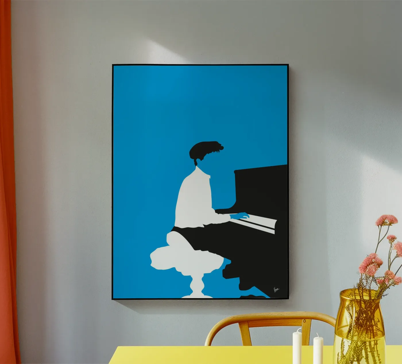 No149 GILBERT OSULLIVAN plexiglass da Iconic Rockstars