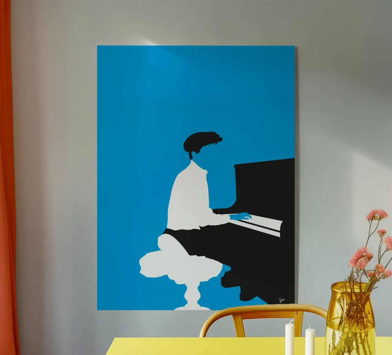 No149 GILBERT OSULLIVAN plexiglass da Iconic Rockstars