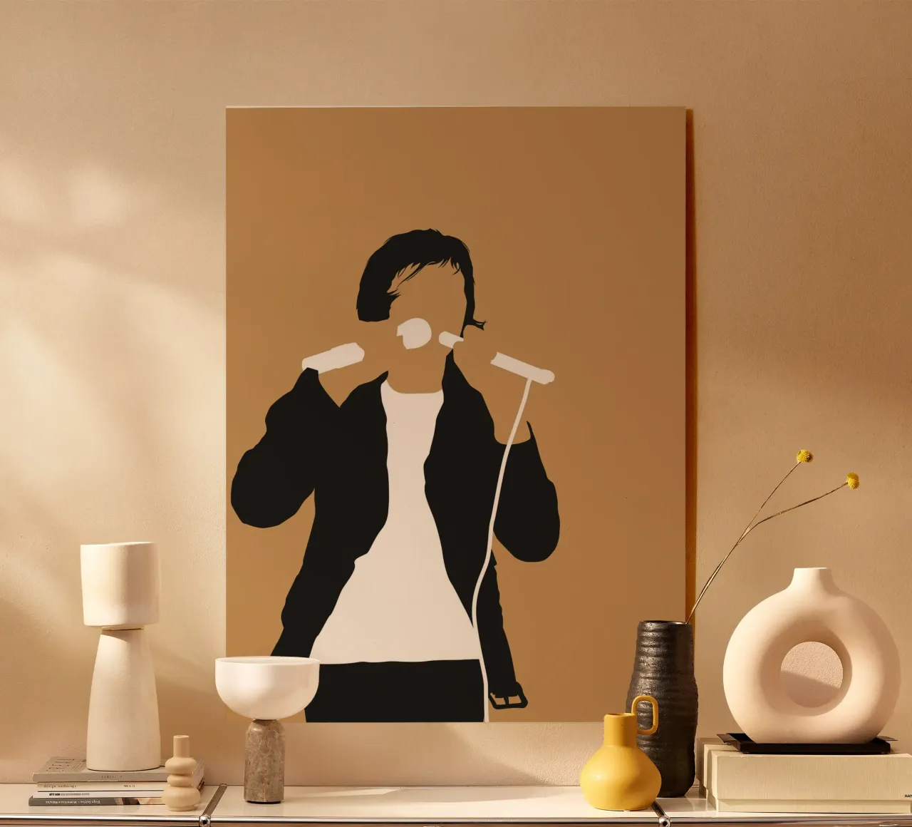 No150 PETER GABRIEL plexiglass da Iconic Rockstars