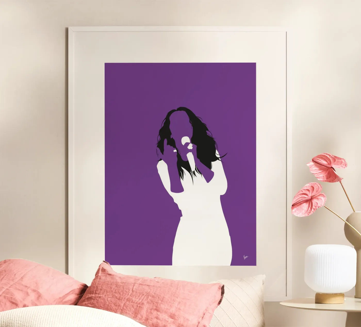 No151 Celine Dion poster da Iconic Rockstars