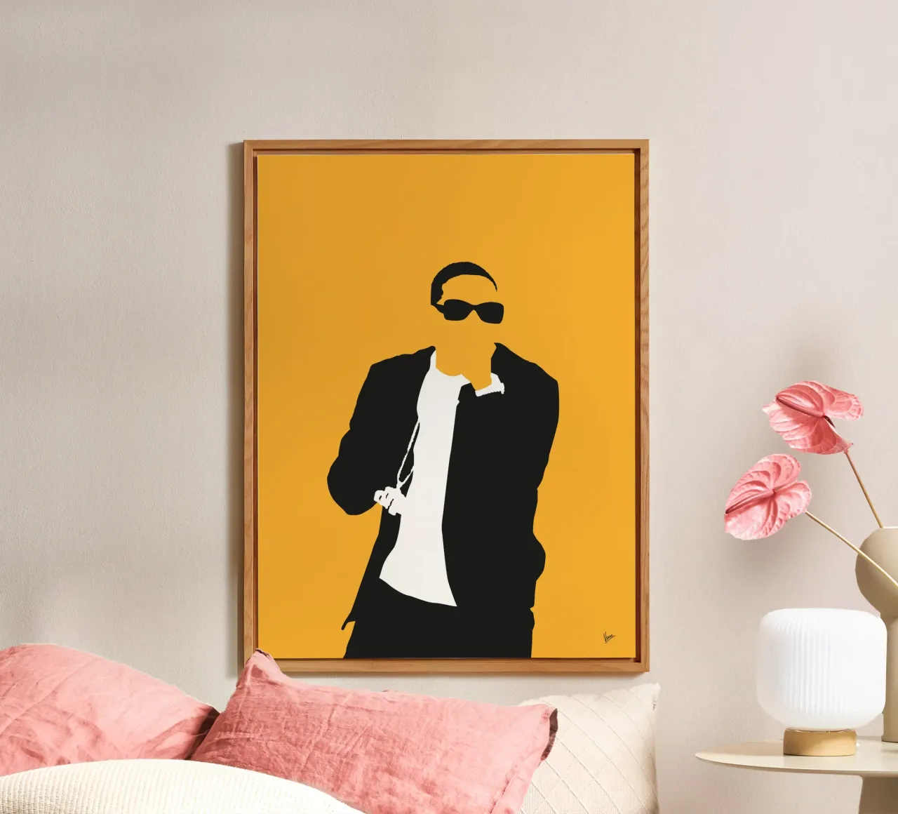 No154 Ludacris alluminio dibond da Iconic Rockstars