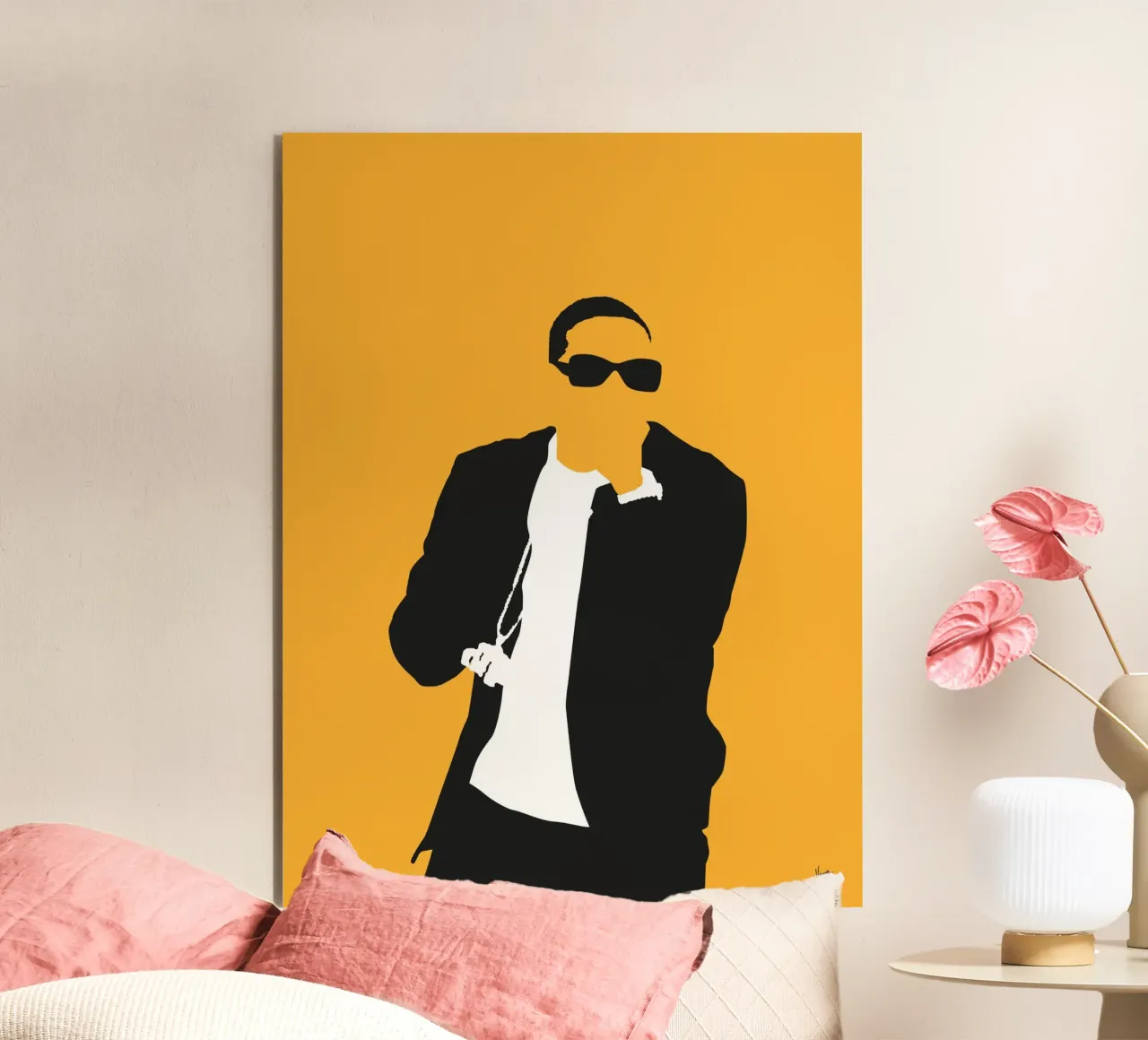No154 Ludacris alluminio dibond da Iconic Rockstars