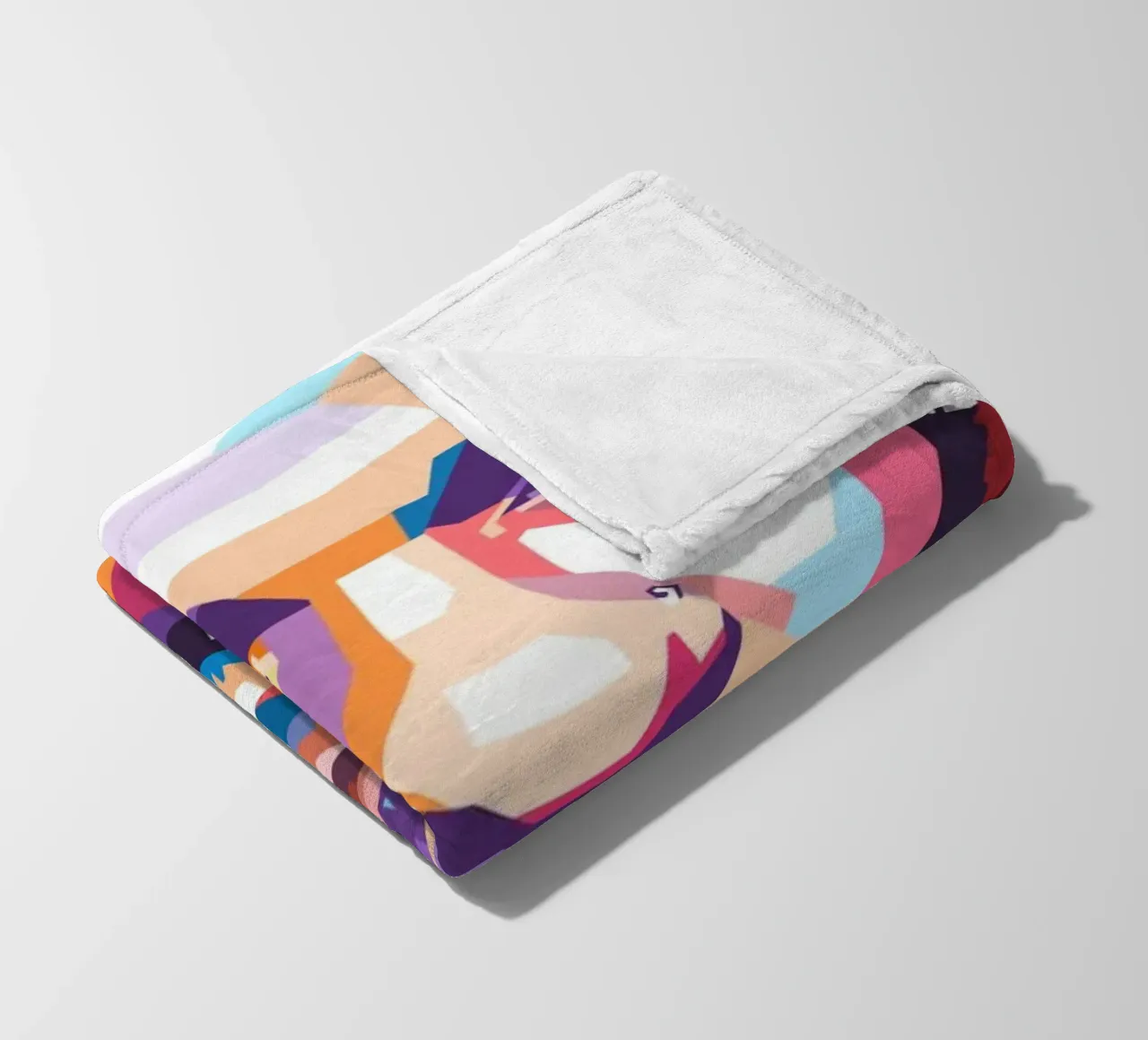 Kendrick Lamar pop art portrait fleece blanket by Hantamrata