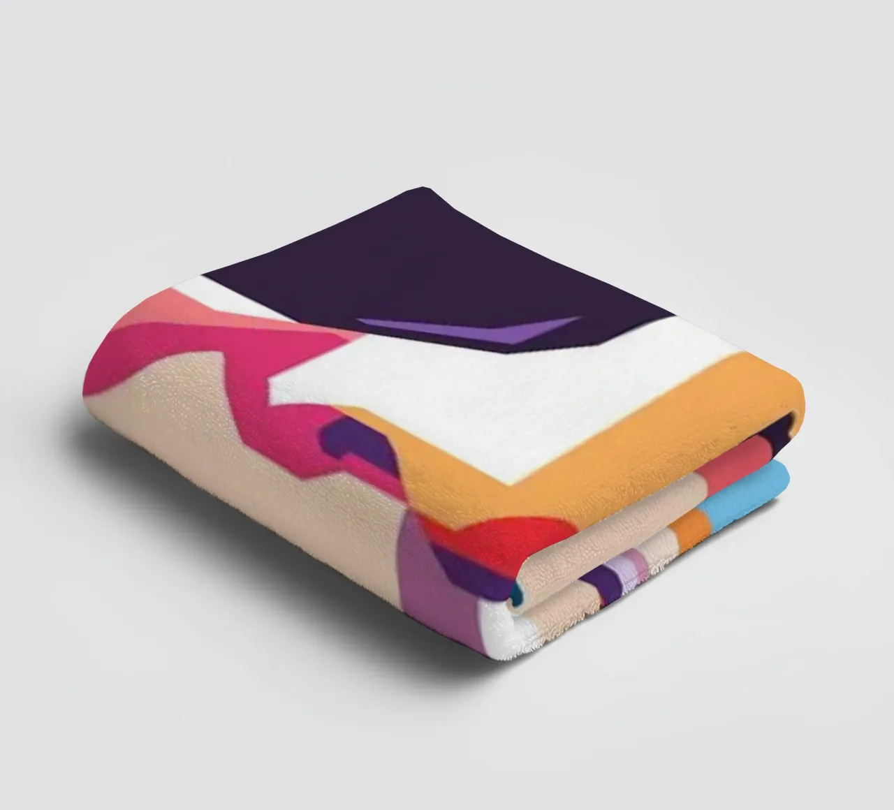 Elton John colorful pop art portrait towel by Hantamrata