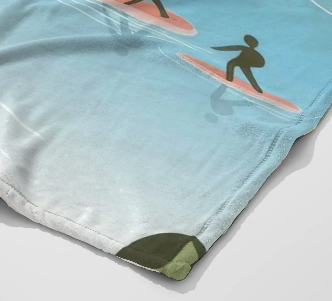 Fuga dalla spiaggia tropicale coperta in pile da Atelier Tiga
