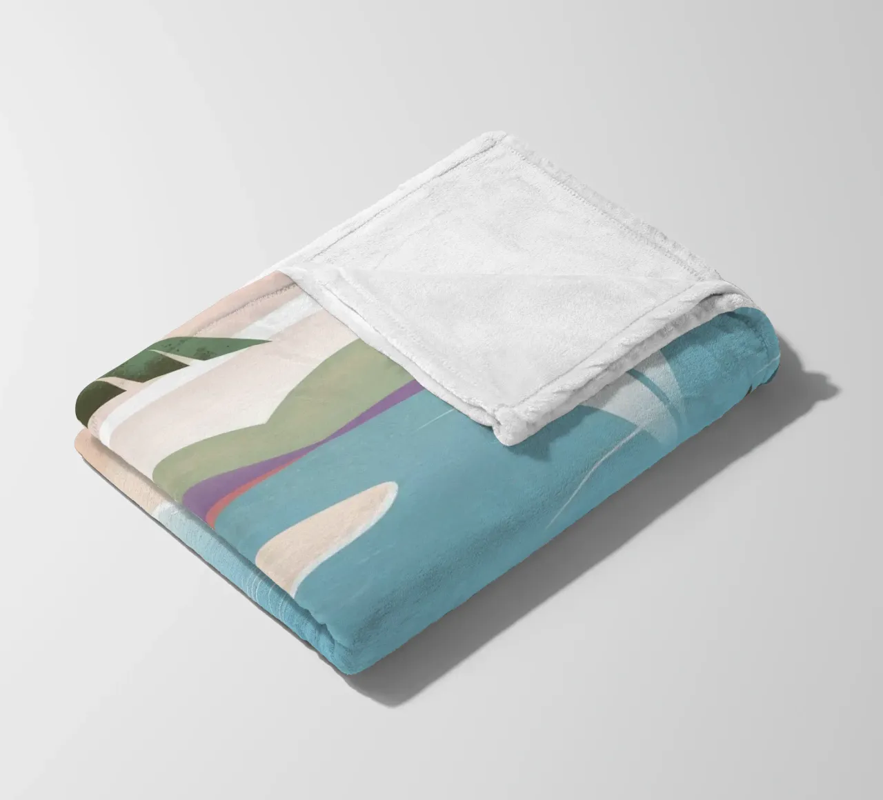 Fuga dalla spiaggia tropicale coperta in pile da Atelier Tiga