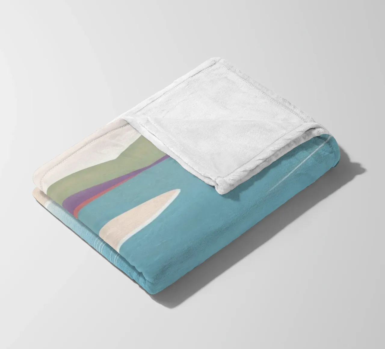 Fuga dalla spiaggia tropicale coperta in pile da Atelier Tiga