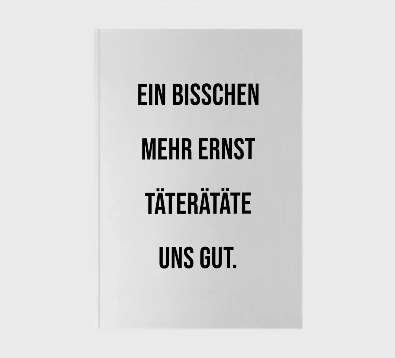 Ernst carnet de notes de KRUTH DESIGN