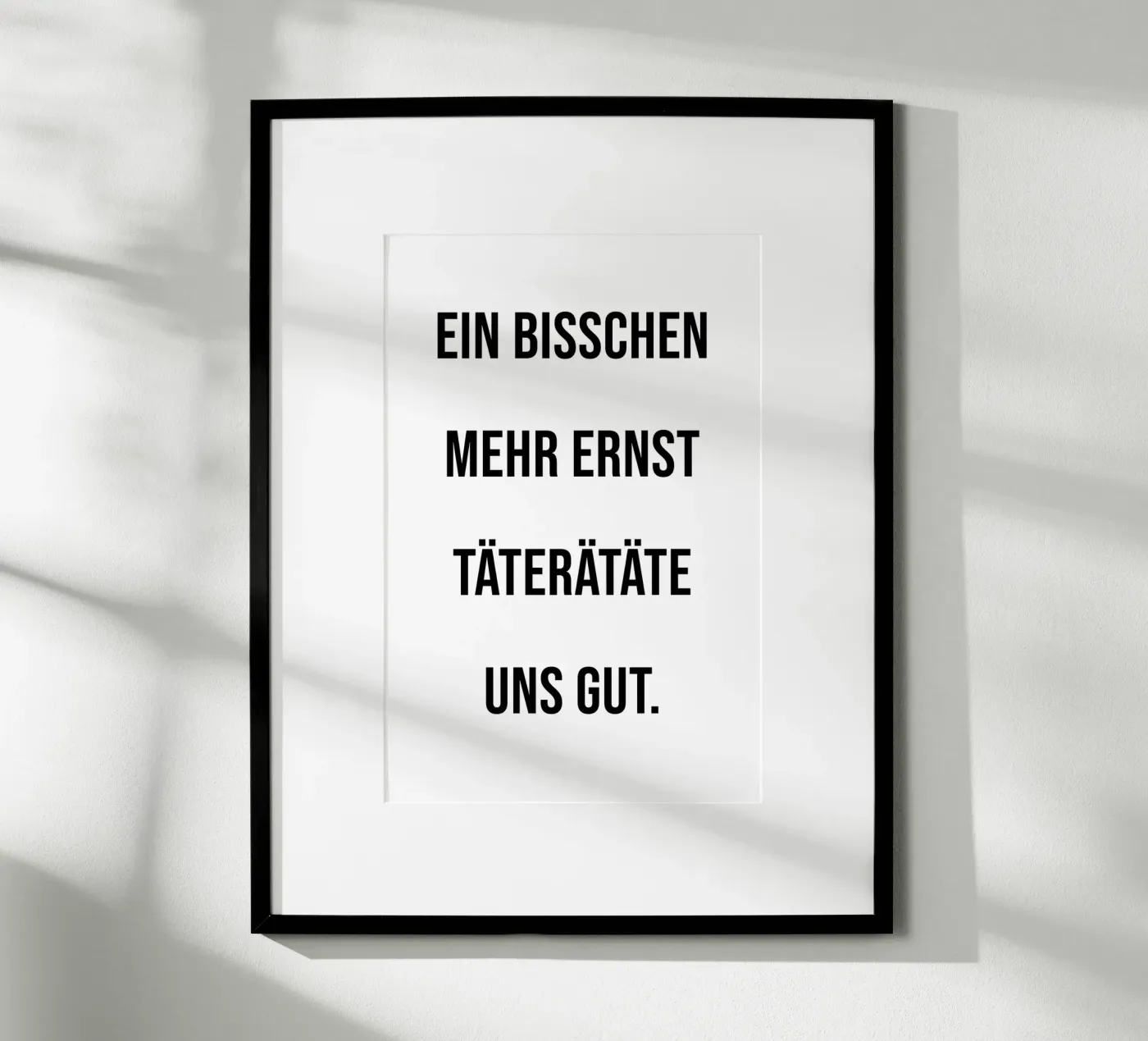 Ernst Poster von KRUTH DESIGN