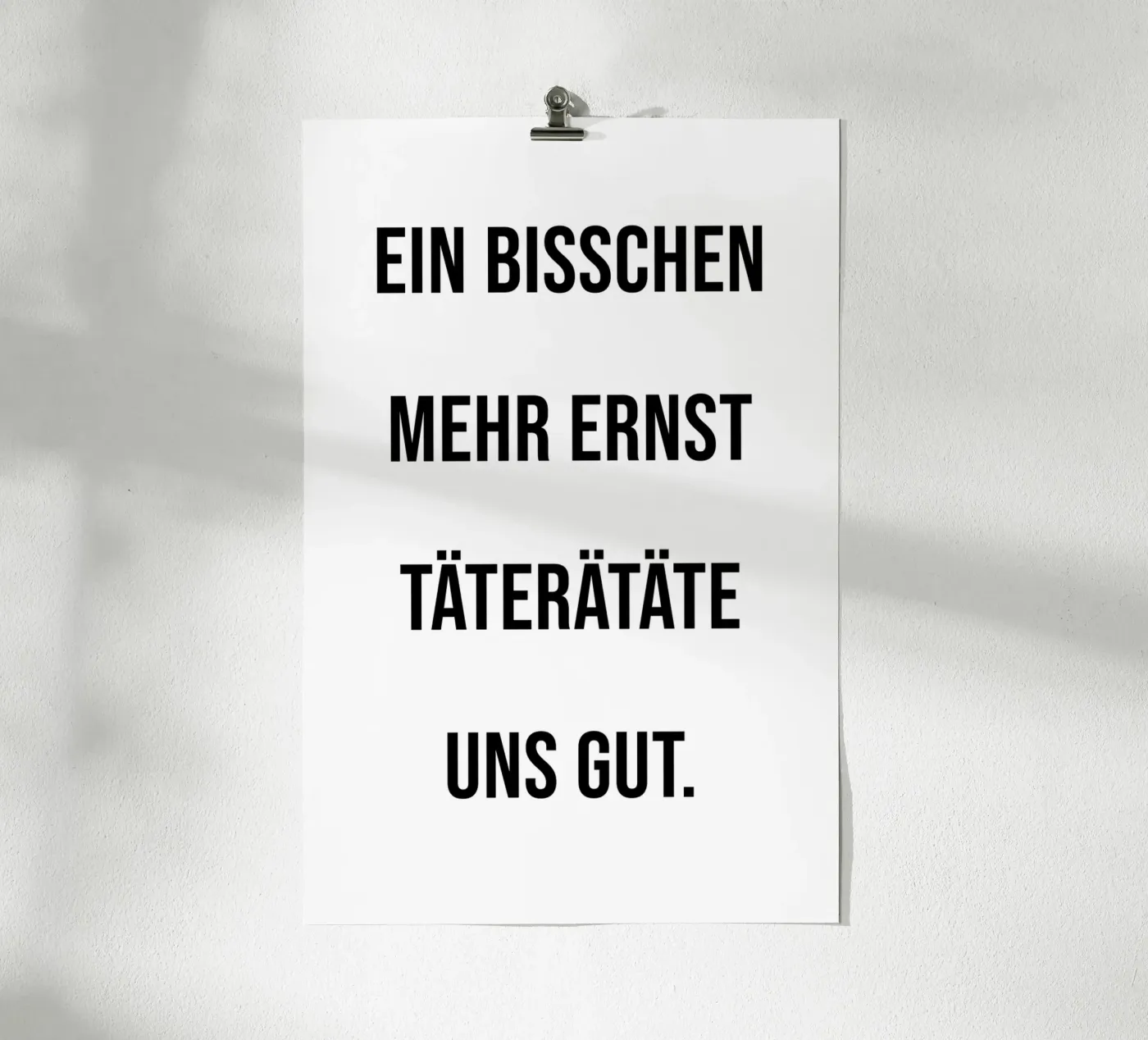 Ernst poster van KRUTH DESIGN