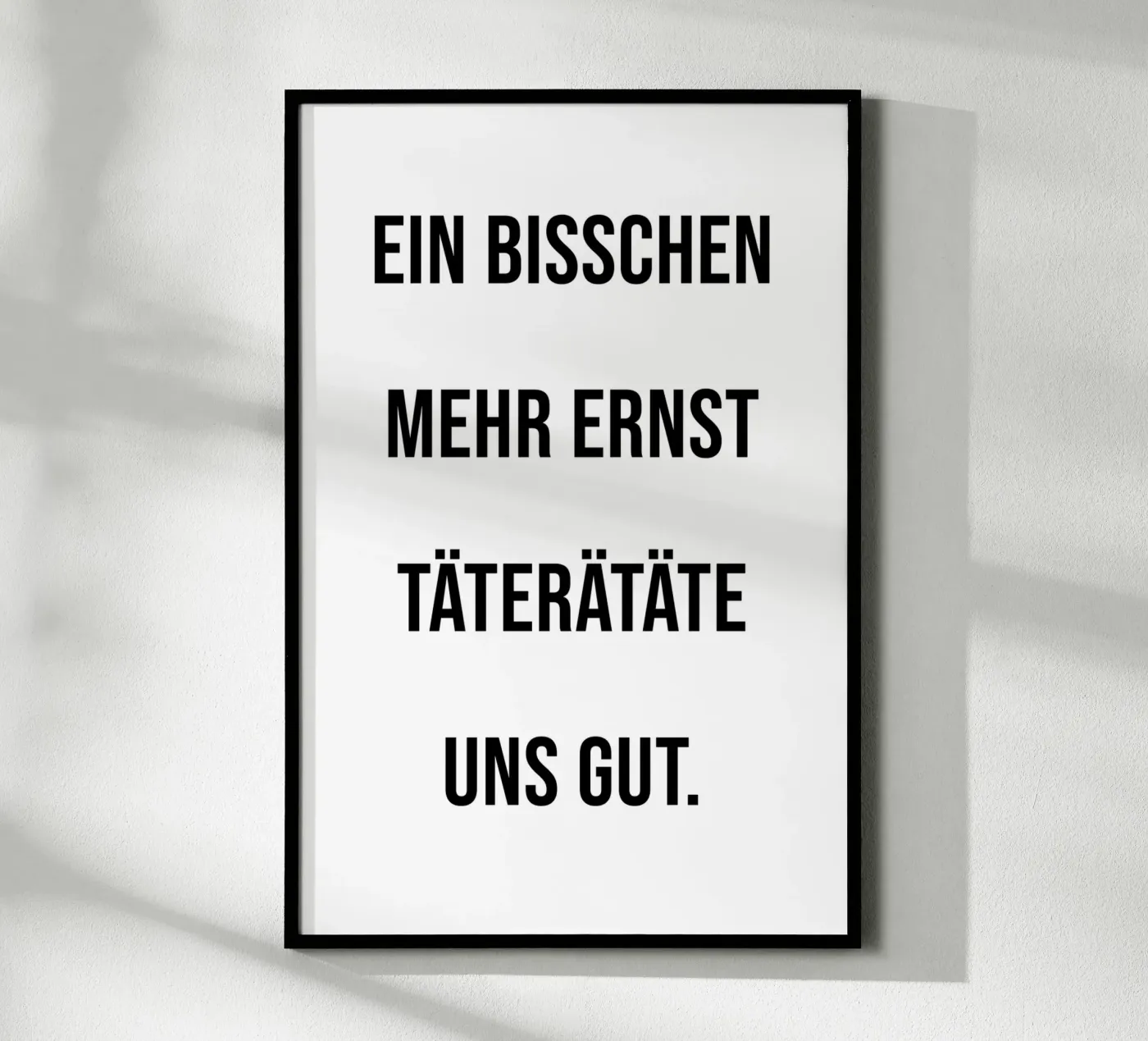 Ernst Poster von KRUTH DESIGN