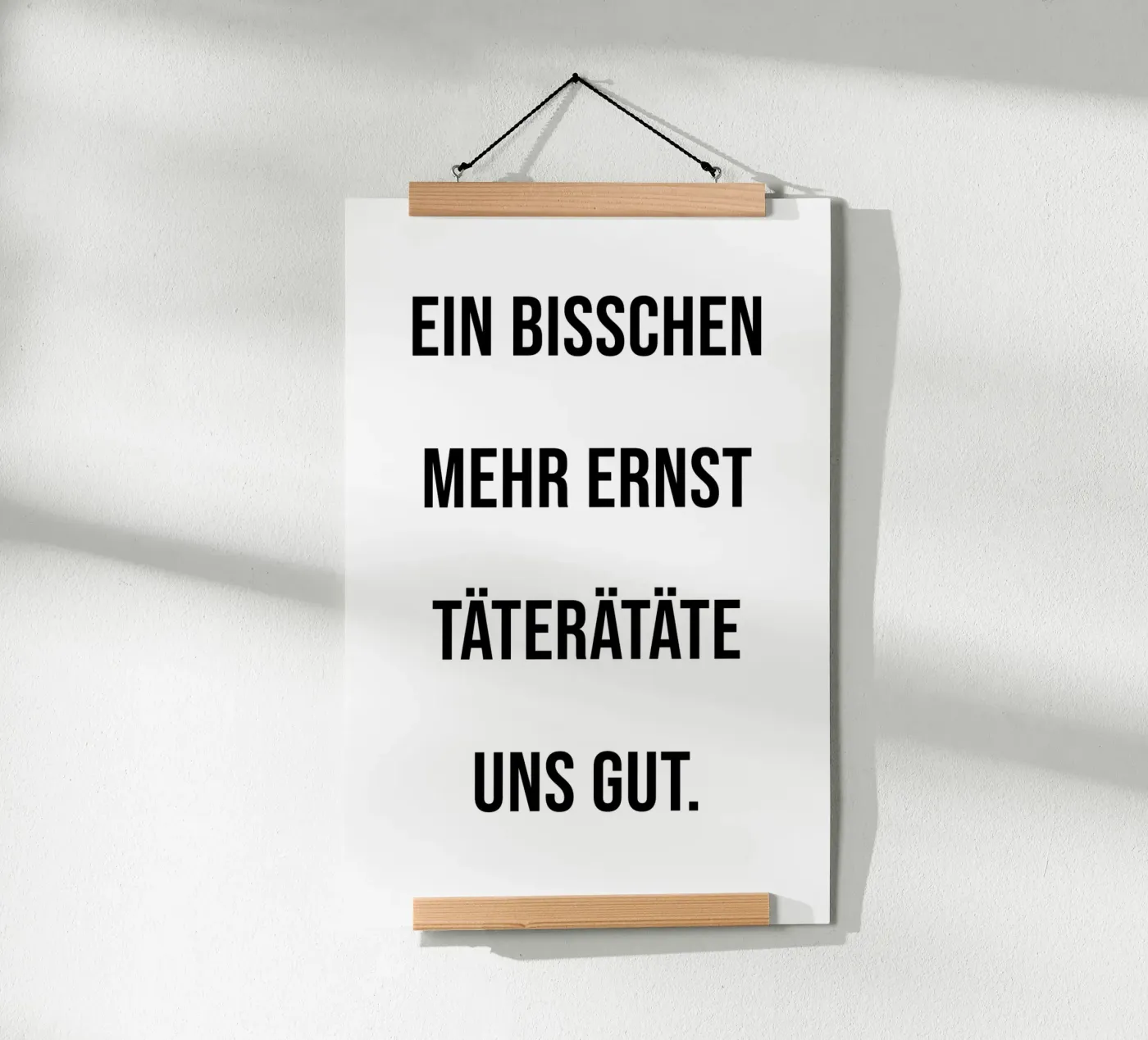 Ernst Poster von KRUTH DESIGN