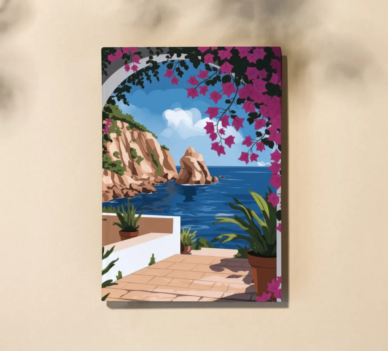 Coastal Serenity Path notebook by Atelier Tiga