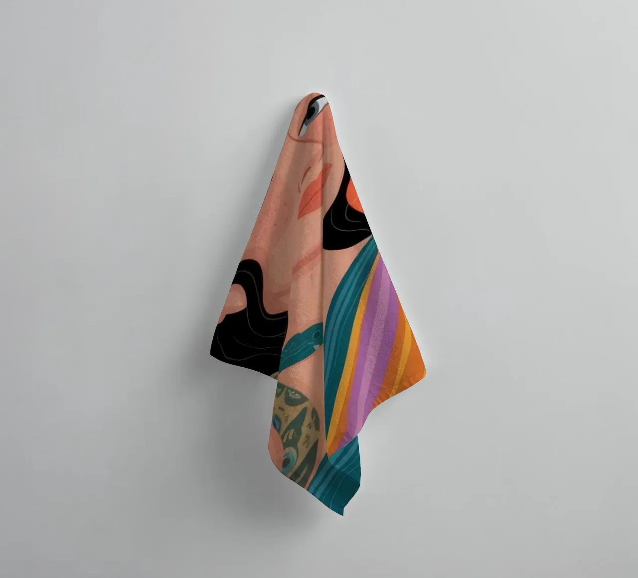 Mystical Celestial Enchantment towel by Atelier Tiga