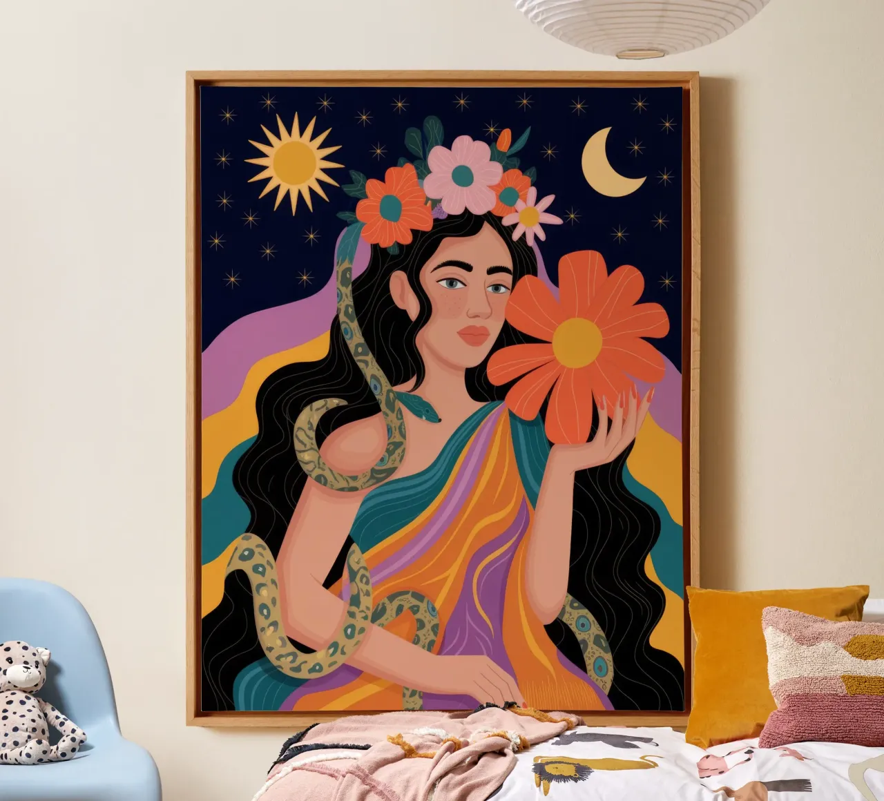 Mystical Celestial Enchantment canvas by Atelier Tiga