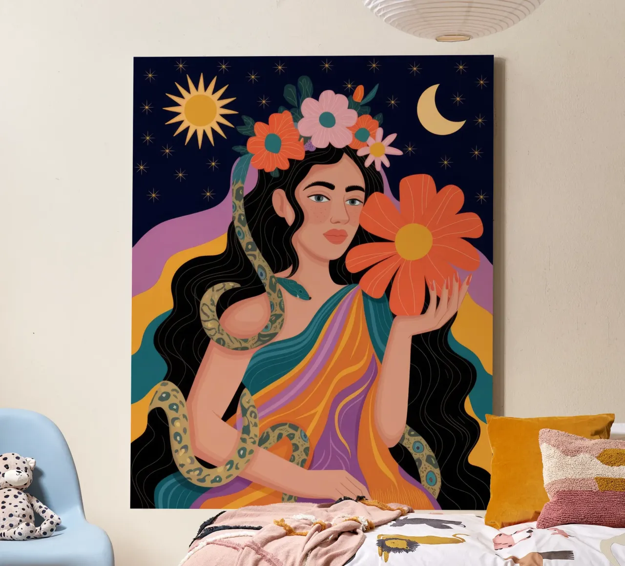 Mystical Celestial Enchantment canvas by Atelier Tiga