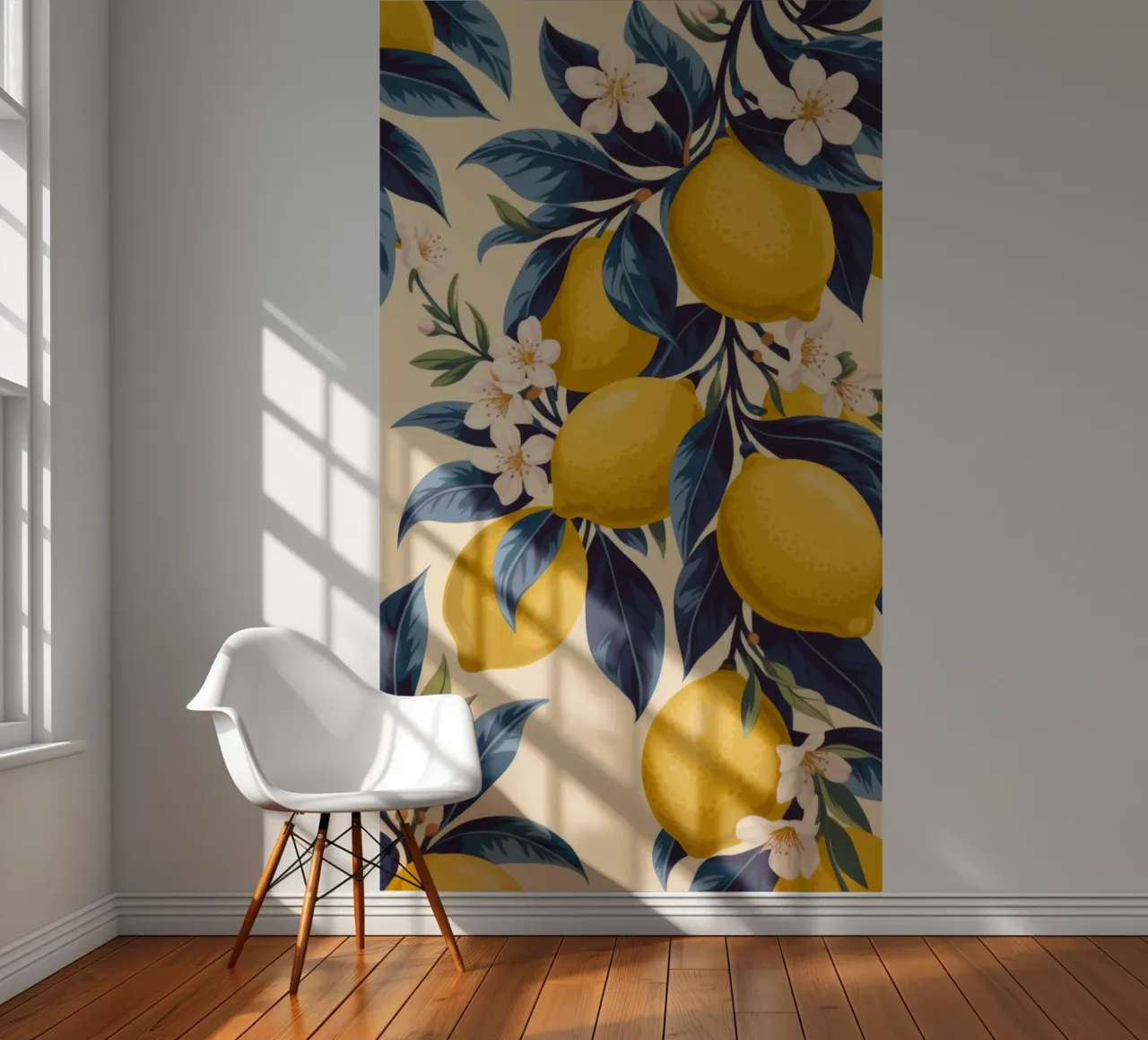 Golden Lemon Harmony photo wallpaper by Atelier Tiga