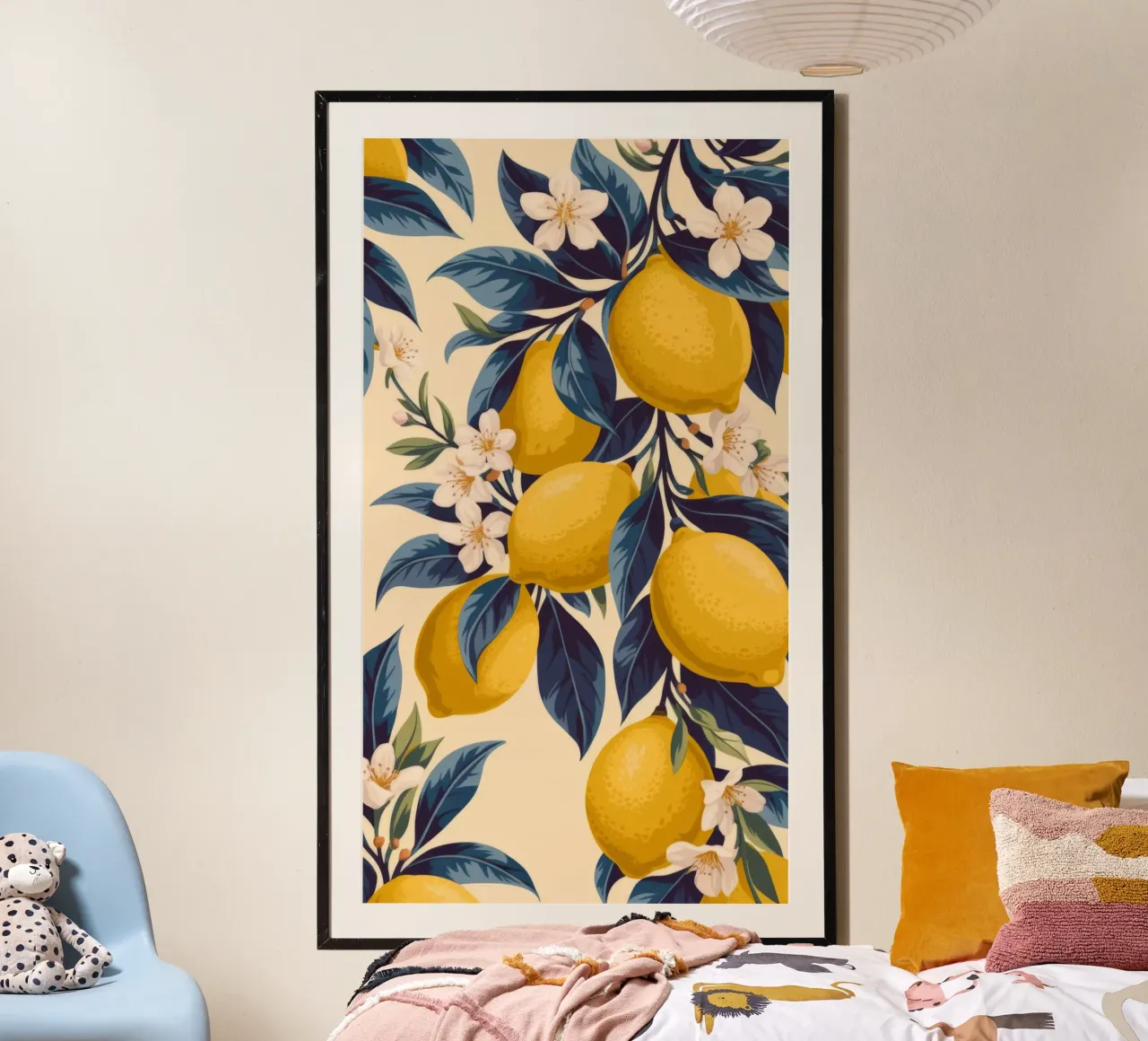 Harmonie van gouden citroen hahnemühle van Atelier Tiga
