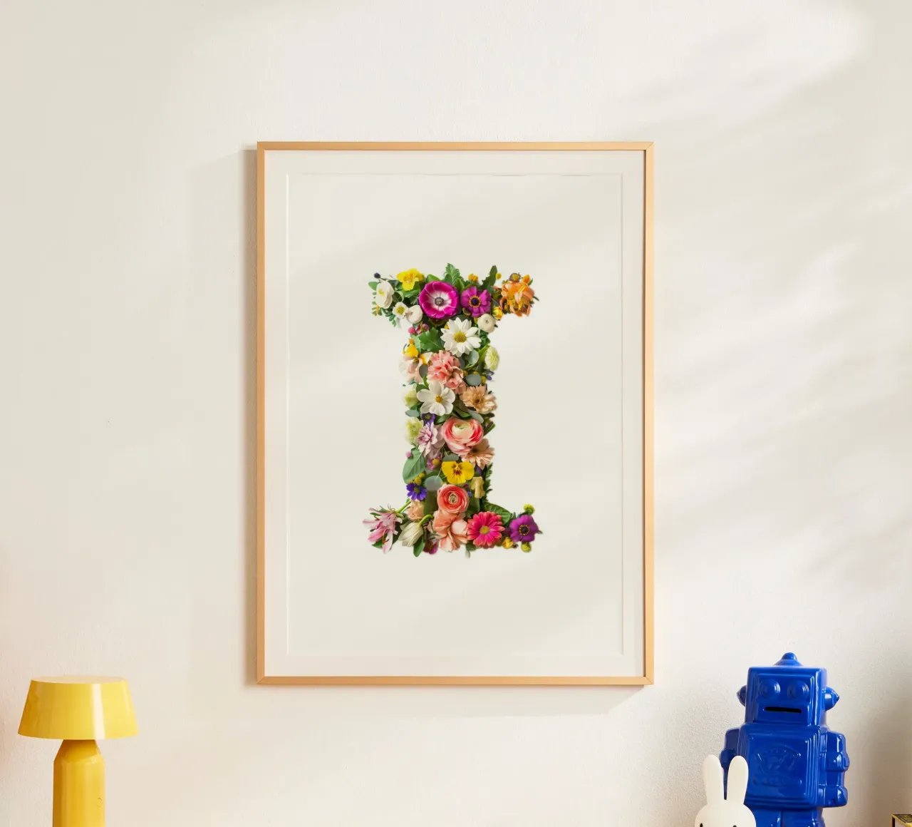 Lettera di fiori I carta hahnemühle da My Tiny Home